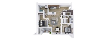 2X2 Bedroom at The Ash