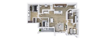 3X2 Bedroom at The Ash