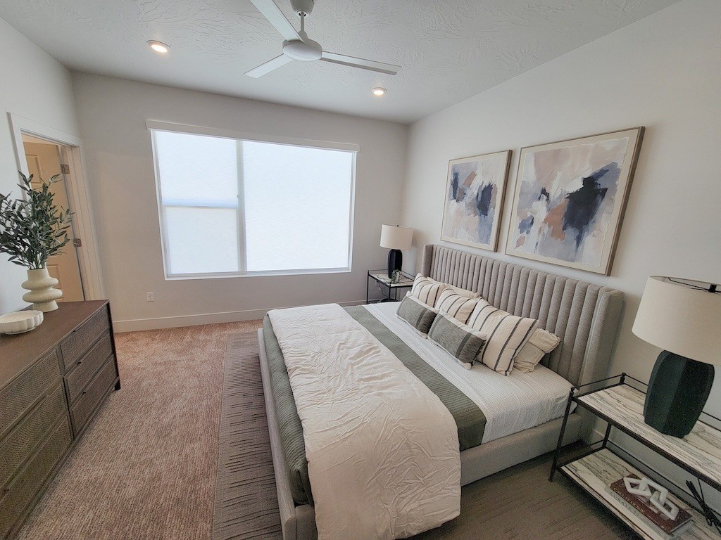 The Ash Apartments & Townhomes Bed by Window