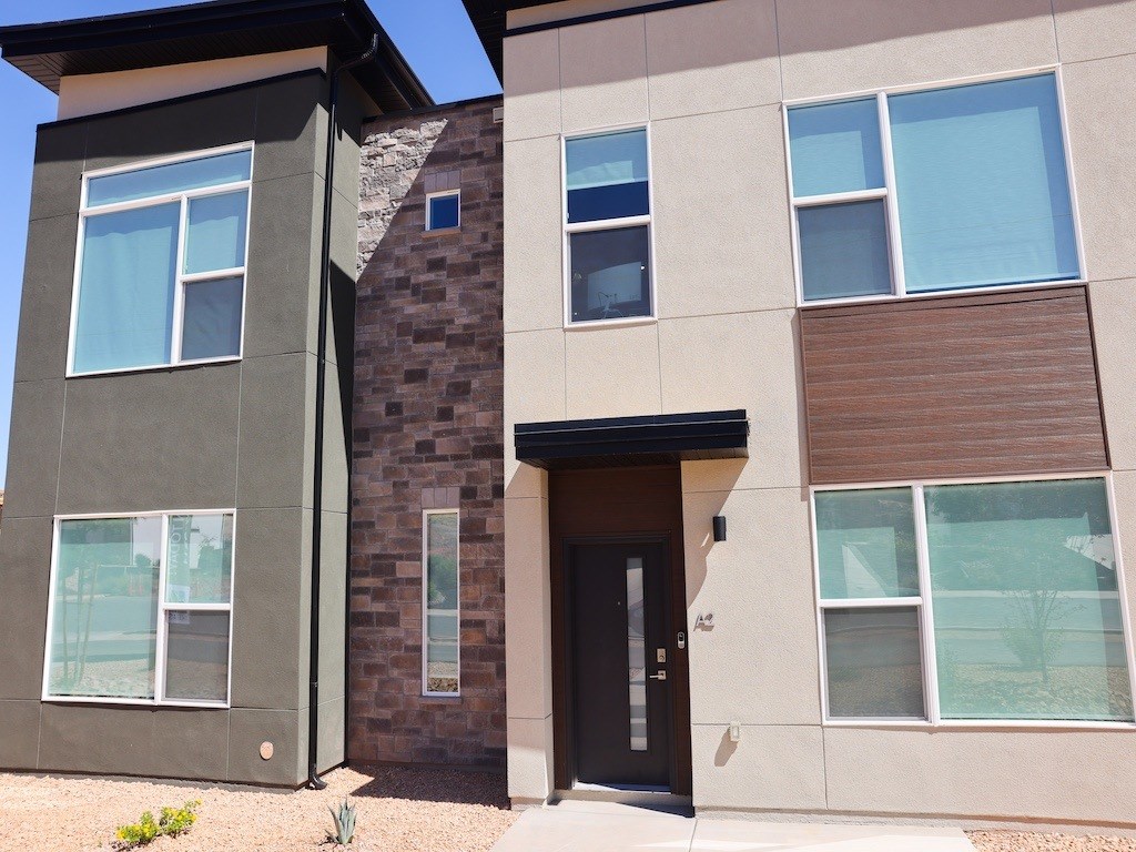 The Ash Exterior View of Townhome
