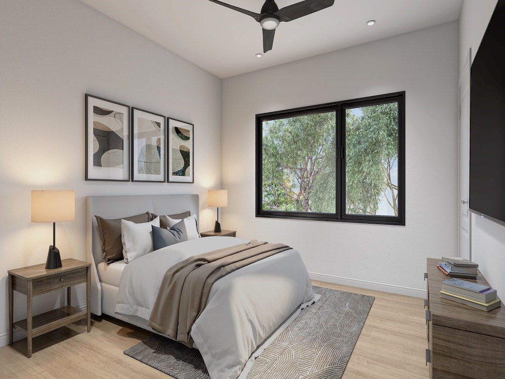 The Ash Bright Bedroom in Townhome The Ash Bright Bedroom in Townhome