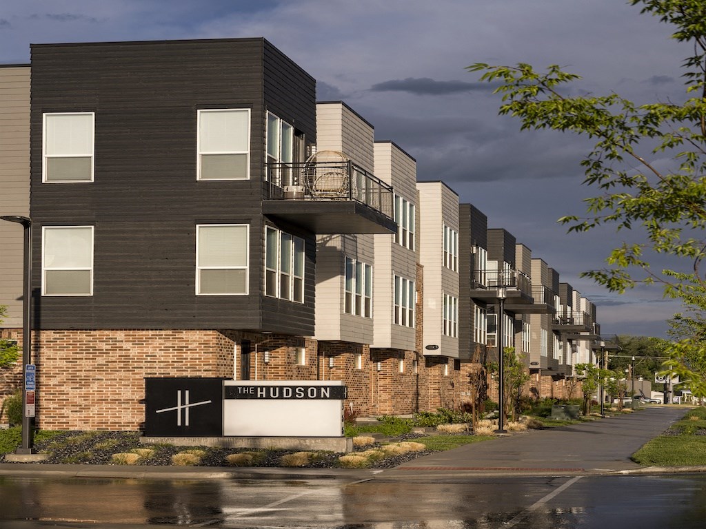 The Hudson Entry Sign