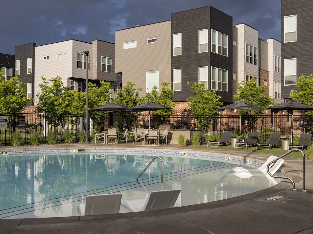 The Hudson Pool with Outdoor Furniture