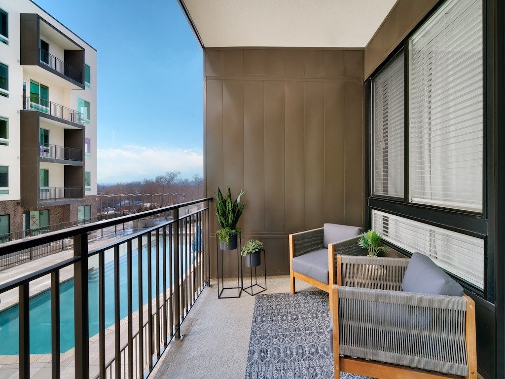 The Stack - Sugarhouse Apartments Balcony The Stack - Sugarhouse Apartments Balcony