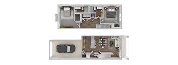 2 bed 2.5 bath at The Foundry Apartments & Townhomes, Utah, 84601