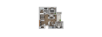 2 bed 2 bath at The Foundry Apartments & Townhomes, Billings