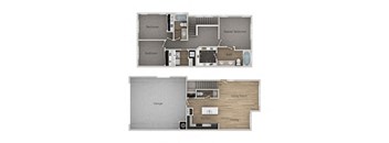 Three Bedroom, Two and a Half Bathroom Townhome at Sage Apartments and Townhomes, American Fork, 84003