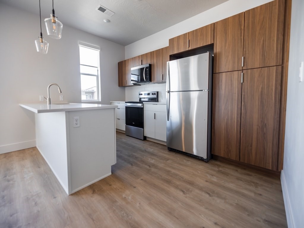 Open Concept Kitchen at The Ash