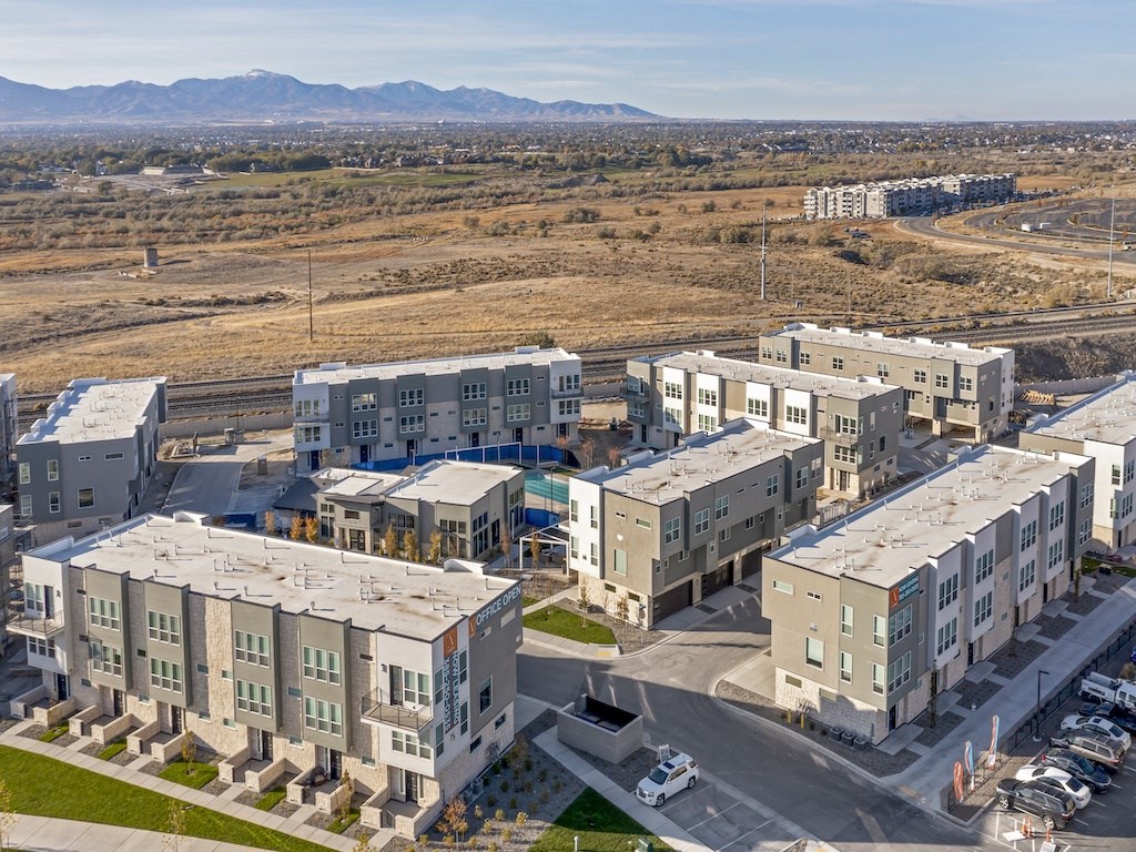 Townhome Community at The Austin Townhomes, Draper, UT 84020