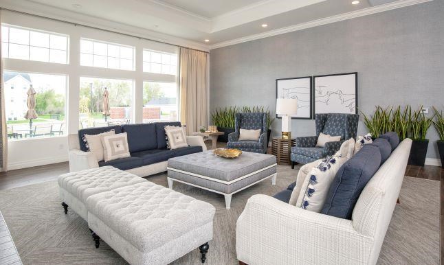 Resident Lounge at Rivulet Apartments, Utah, 84003