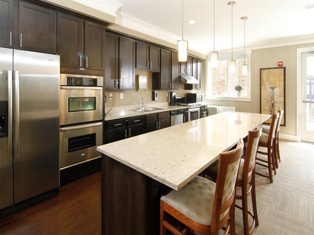 Community Kitchen at Tuscany Villas Senior Apartments, Midvale, UT, 84047