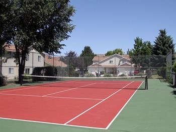 Tennis court  at Devonshire Court Apartments & Townhomes, North Logan - Photo Gallery 19