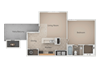 1 Bed 1 Bath Floor Plan 1 Bed 1 Bath Floor Plan at Promontory Point Apartments, Sandy
