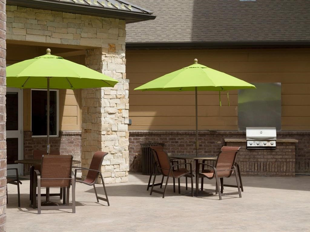 Outdoor Grill With Intimate Seating Area at Four Seasons at Southtowne Apartments, Utah, 84095