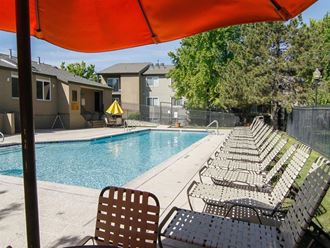 Pool With Sundeck at Crossroads Apartments, West Valley, UT, 84119