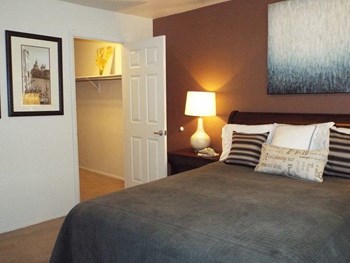 Main Bedroom with Large Closet Main Bedroom at Crossroads Apartments, Utah - Photo Gallery 6