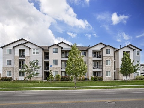 View of Apartments from the Road at The Reserve at View 78