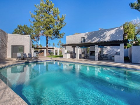 Large Swimming Pool at Aztec Springs