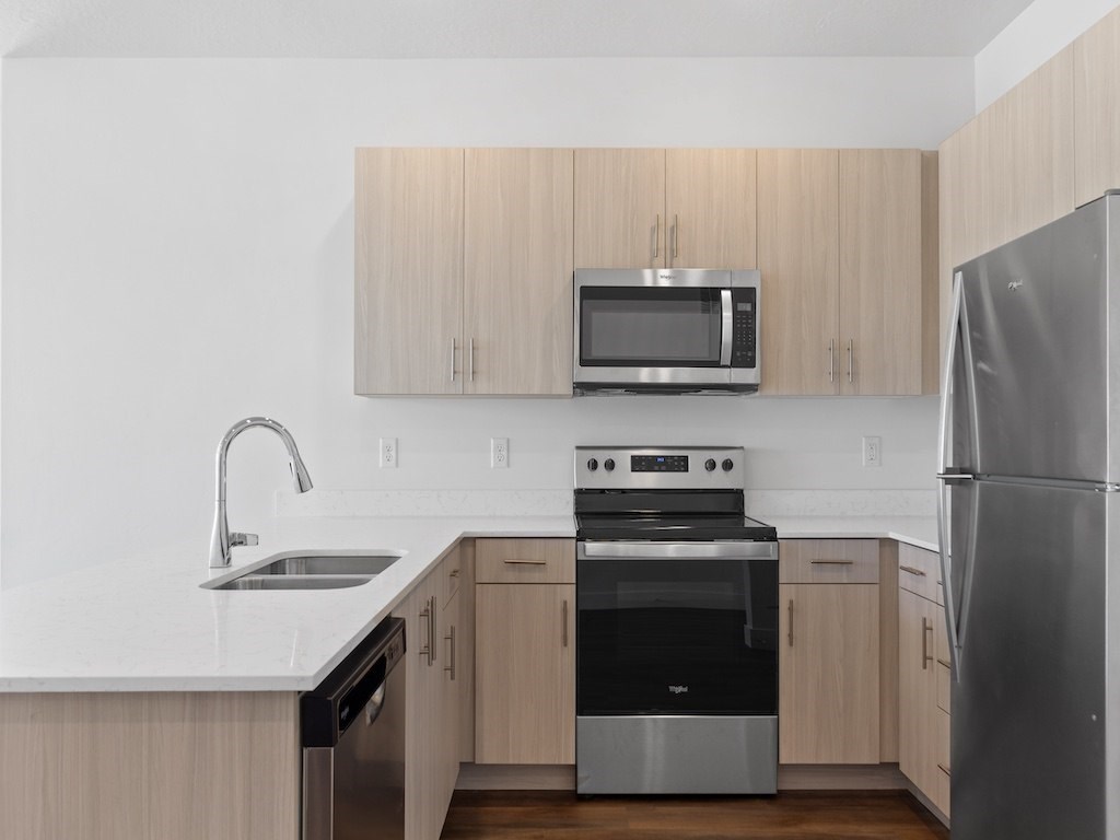 The Grove at Orchard Park Kitchen with Modern Appliances