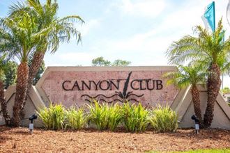 Welcoming Property Signage at Canyon Club Apartments, California, 92058