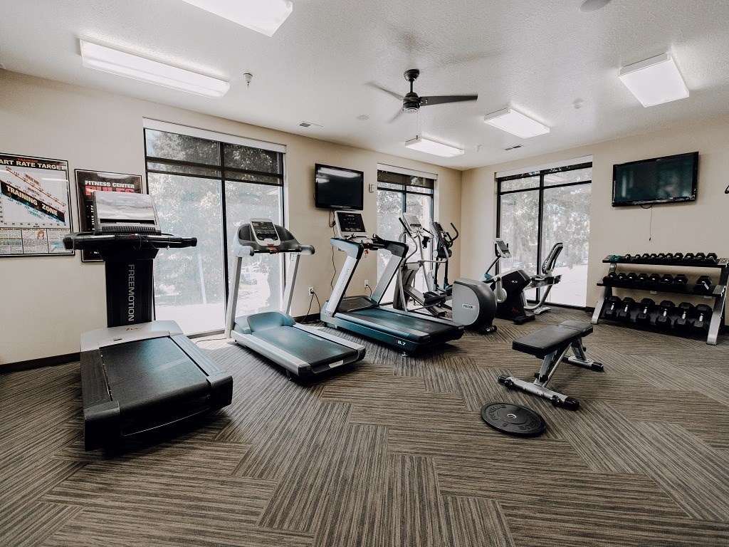 Workout Room with Gym Equipment at Providence Place Apartments, Salt Lake City, 84111