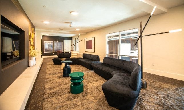 Resident Lounge at Garden Lofts Apartments, Utah, 84101