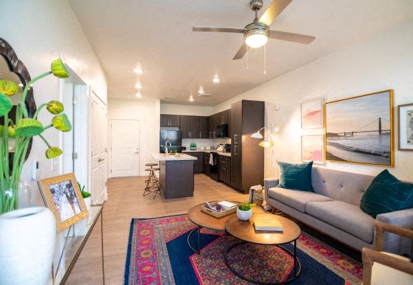 Open Floorplan at Garden Lofts Apartments, Salt Lake City, 84101