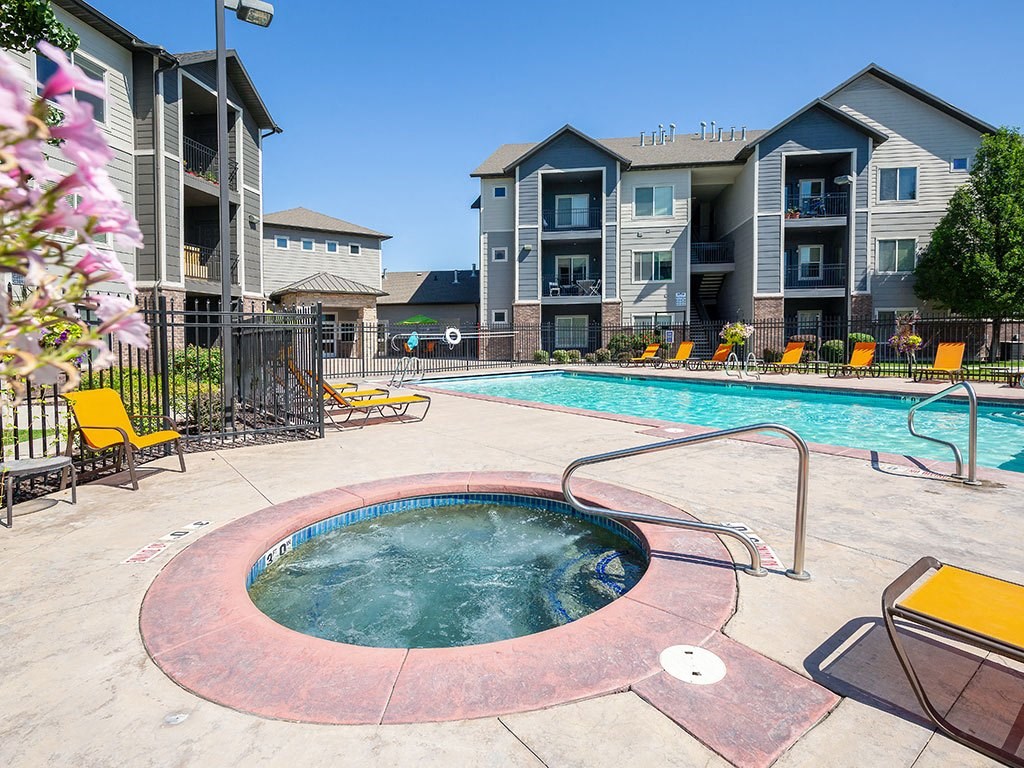 Year-Round Hot Tub at Four Seasons at Southtowne Apartments, Utah