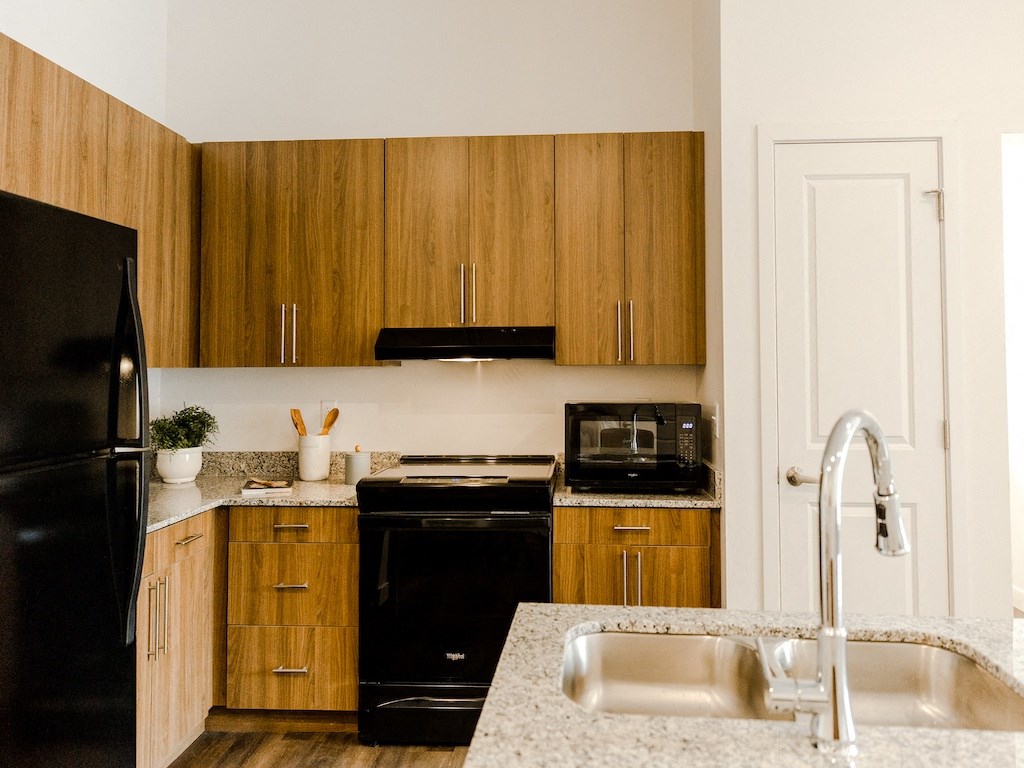 Updated Kitchen at Meadows at Homestead Logan UT