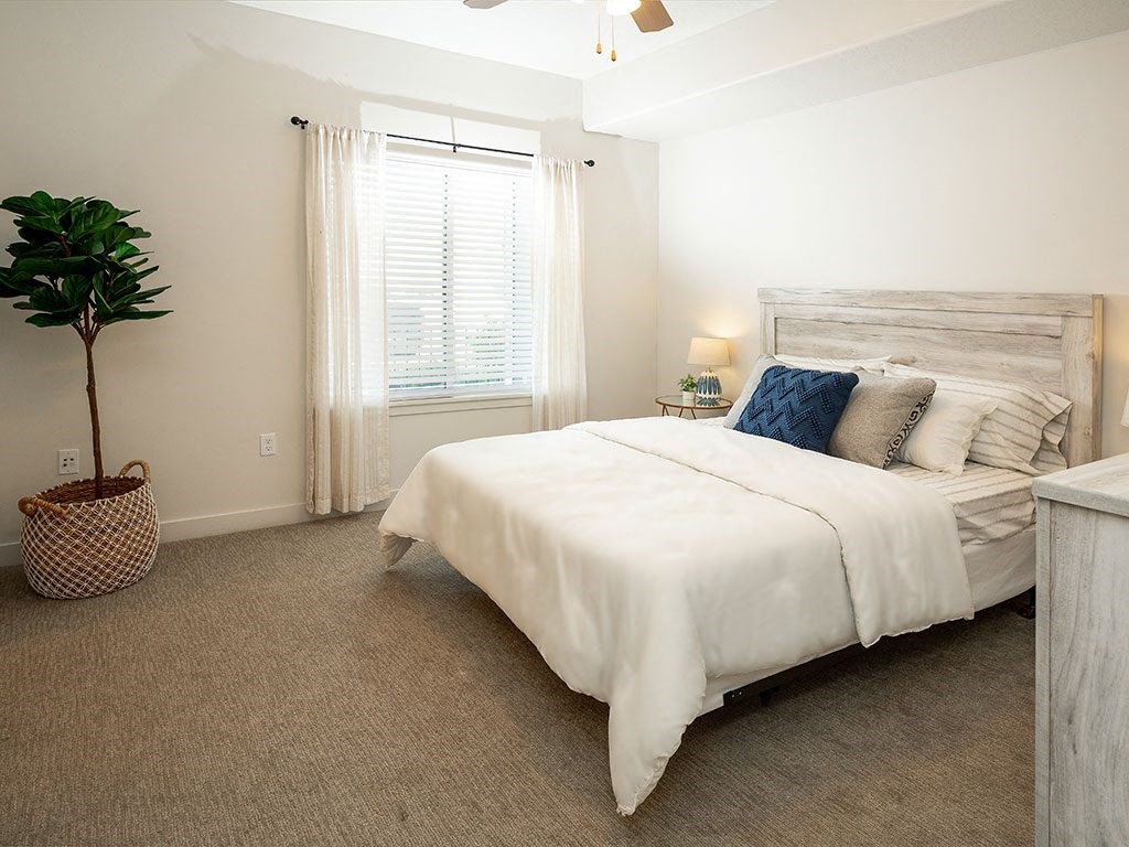 Main Bedroom at Four Seasons at Southtowne Apartments, South Jordan, UT
