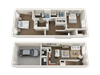 2 BEDROOM TOWNHOME Floor Plan 2 BEDROOM TOWNHOME Floor Plan at Foothill Lofts Apartments & Townhomes, Logan, 84341