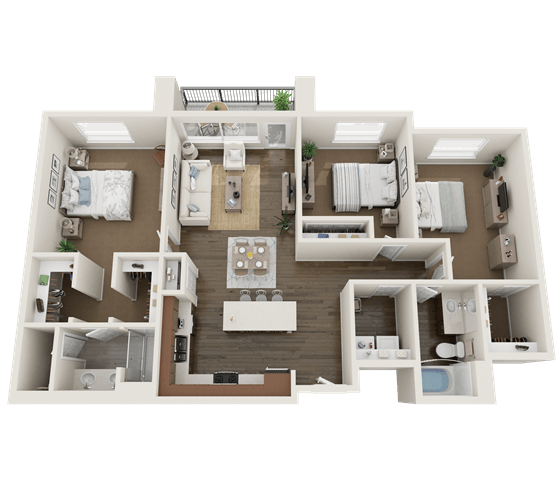 Foothill Lofts Apartments And Townhomes, 1300 North 1250