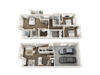 3 BEDROOM TOWNHOME Floor Plan 3 BEDROOM TOWNHOME Floor Plan at Foothill Lofts Apartments & Townhomes, Logan
