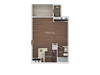 Studio A Floor Plan Studio A Floor Plan at Eucalyptus Grove Apartments, Chula Vista, California