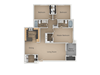 Three Bed Two Bath Floor Plan Three Bed Two Bath Floor Plan at Four Seasons at Southtowne Apartments, South Jordan, UT