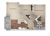 2 Bedroom 2 Bathroom Floor Plan 2 Bedroom 2 Bathroom Floor Plan at Metropolitan Place Apartments, Washington