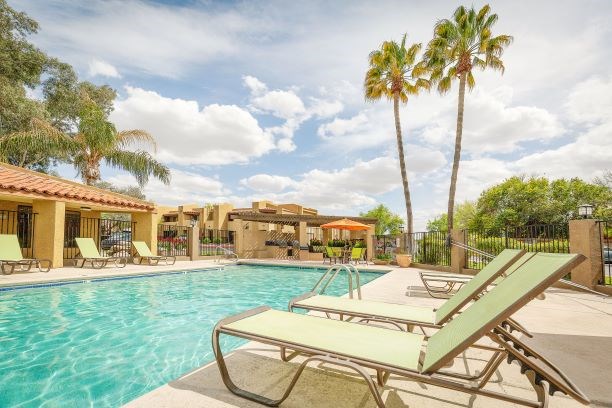 Pool With Sundeck at River Point Apartments, Arizona