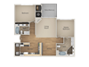 B1 2Bed_2Bath B1 2Bed_2Bath at Echo Ridge Apartments, Castle Rock, Colorado