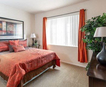 Cozy Bedroom at Indigo Creek Apartments, Colorado