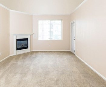Living Room Remodel With Fireplace at Indigo Creek Apartments, Thornton, CO