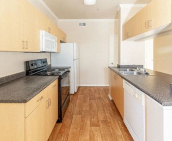 Well Organised Kitchen at Indigo Creek Apartments, Thornton, CO