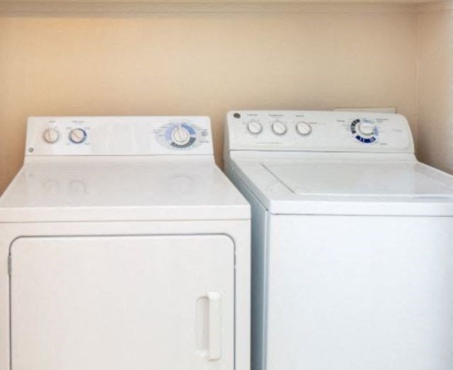 Full Size Washer & Dryer in Unit  at Indigo Creek Apartments, Thornton, Colorado