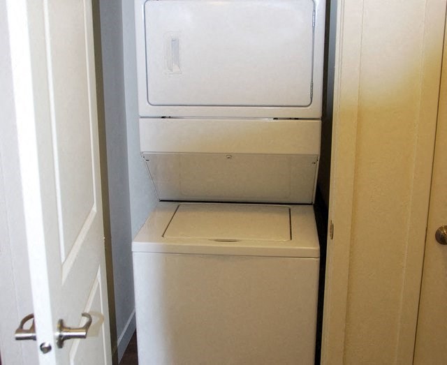Tower Washer And Dryer In Unit at Lofts at 7800 Apartments, Midvale, 84047