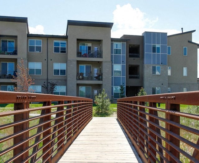 Beautiful Jordan River Walking Paths at Lofts at 7800 Apartments, Midvale, Utah
