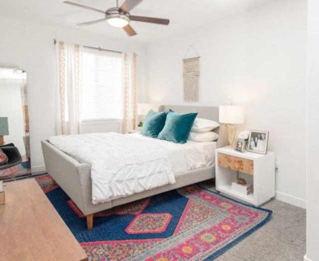 Beautiful Bright Bedroom With Wide Windows at Parc on 5th Apartments & Townhomes, American Fork, 84003
