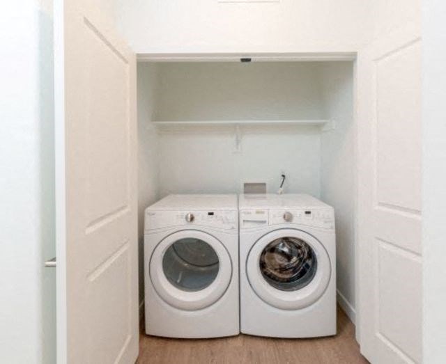 In-home Laundry Room at Parc on 5th Apartments & Townhomes, Utah