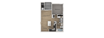 1 Bed_1 Bath at Parc on 5th Apartments & Townhomes, Utah, 84003