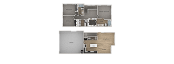 3Bed_2Bath Optimized at Parc on 5th Apartments & Townhomes, American Fork, Utah