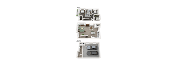 3Bed_2.5Bath Townhome at Parc View Apartments & Townhomes, Midvale, UT