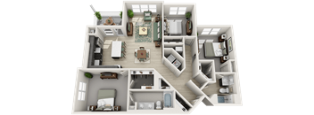 3Bed_2Bath at Parc View Apartments & Townhomes, Utah, 84047